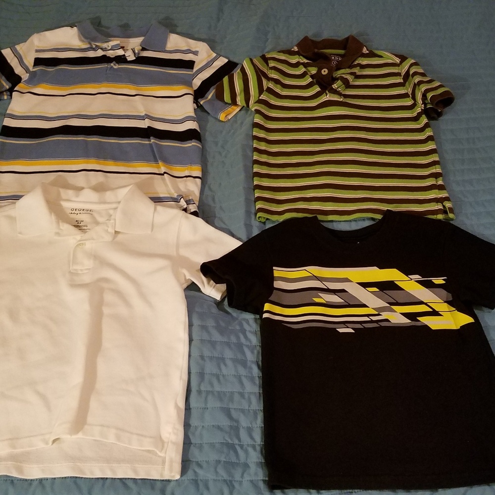 ❤Bundle Size 4/5 and 5/6 mix brands polo shirts